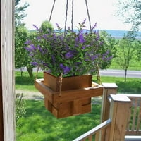 Umjetno cvijeće, UV otporno, umjetno grmlje lavande, plastične biljke za vanjski unutarnji kućni trijem, svadbena