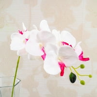 Grane orhideje umjetni cvijet sa 7 glava, imitacija cvijeta od tkanine, ukras za domaće vjenčanje
