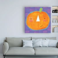 Zaštitni znak likovna umjetnost 'Oslikana Halloween 1' platnena umjetnost Holli Conger