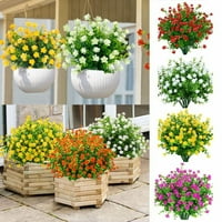 Umjetno cvijeće _ vanjske umjetne biljke otporne na UV zračenje _ plastični cvijet za unutarnje viseće Sadilice