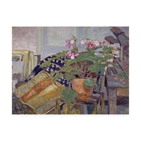 Zaštitni znak likovne umjetnosti 'Pot cvijeća' platna umjetnost Edouarda Vuillarda