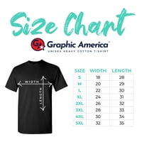 Graphic America Grumpa, poput redovnog djeda, samo muške majice za muške majice