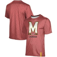 Muška Prosphere Red Maryland Terrapins majica s logotipom lacrosse