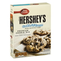 BETTY CROCKER HERSSHEY's Cookies 'N' Creme Cookie Mix, 12. Oz