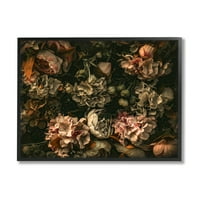 ; Tamno raspoložen Cvjetni Botanički izgled Izbliza, detaljni dizajn 16, dizajn Iz e-pošte