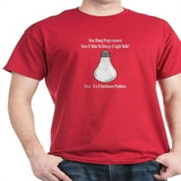 Cafepress - Promijenite tamnu majicu žarulje - pamučna majica