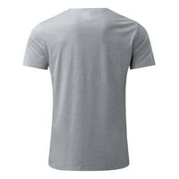 Majica za muškarce Muška proljetna ljetna majica s printom na plaži za slobodno vrijeme, Okrugli vrat, bluza s