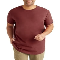 Muške velike visoke majice jake odjeće-dulja duljina tee 2-PK