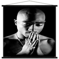 Zidni poster Tupac - moleći s magnetskim okvirom, 22.37534