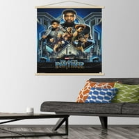 Kinematografski svemir-Black Panther - Grupni Zidni plakat s jednim listom s drvenim magnetskim okvirom, 22.37534