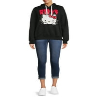 Hello Kitty Juniors Grafički pulover s kapuljačama s kapuljačom