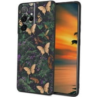 Leptiri-vještica-gotička-Vikendica-šuma-Futrola za telefon dizajnirana za muškarce i žene, fleksibilna silikonska