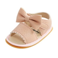 Jelly Toddler Cipele Baby Rubber Boys Bow mekane sandale Ljetne djevojke potplate ne-klizačke cipele Ravne cipele