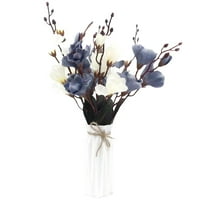Umjetne grane bundeve šarene europske elegantne imitacije magnolije cvijet dnevni boravak blagovaonicu ukras cvijeća