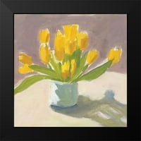 Munger, Pamela Black uokvirena suvremena muzejska umjetnička gravura pod nazivom Solarni tulipani