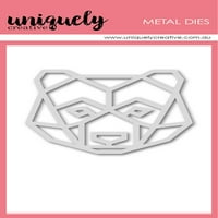 Jedinstvene kreativne metalne marke-Geometrijski medvjed