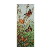 Zaštitni znak likovna umjetnost 'Zlatni leptiri' platno umjetnost od strane Carol J Rupp