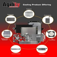 Agility Auto dijelovi radijator za modele specifičnih za Mazdu
