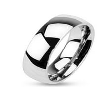 Njegov i njezin nehrđajući čelik 2. Svadbeni set i muški klasični vjenčani prsten Ženska veličina muška veličina