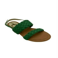 Žene modno Victoria K dvostruko pletenica sandala, svakodnevne sandale, ljetne sandale za odmor, boje veličine
