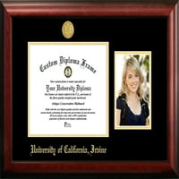 Sveučilište u Kaliforniji, Irvine 11 do 8,5 do okvir za diplomu sa zlatnim reljefom i portretom