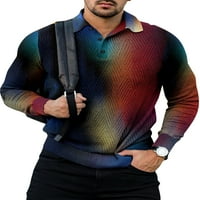 Abtel muškarci tinejdžeri gumbi Polo košulja casual majice muške klasične fit radne vrhove stil d 4xl
