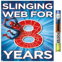 Zidni plakat Spider-Man - Sretan 8. rođendan, 22.375 34