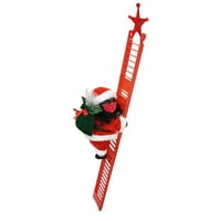 Božićni ukras Djed Božićnjak električne penjačke viseće ljestve božićne igračke