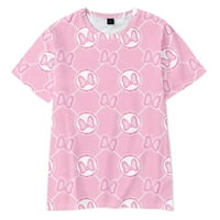Zabavna grafička Majica kratkih rukava za djecu i odrasle, Ležerne majice s uzorkom Mickie Mouse