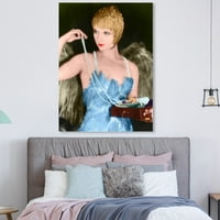 Wynwood Studio Fashion and Glam Wall Art Canvas Otisci nakit 'Anex -Brooks' - Plava, bijela