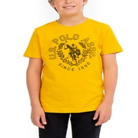 S. Polo ASN. Grafička majica kratkih rukava za dječake, veličine 4-18