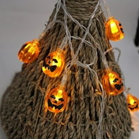 LED svjetla, ukrasi za Noć vještica, vijenci za ukrašavanje očnih jabučica s LED perlicama