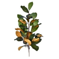 50 svakodnevna Umjetna zelena magnolija u Mumbaiju - unutarnji cvjetni aranžman od zelenila u Mumbaiju-za uređenje