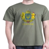 Cafepress - Ukrajinski grb tamna majica - pamučna majica