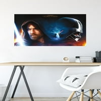 Ratovi zvijezda: Obi-Van Kenobi-umjetnički plakat na zidu, 22.375 34