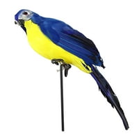 Travelwant papiga, realistična dekoracija papagaja s životnim perjem, umjetna ptica papiga za tropsku zabavu i