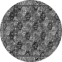 Tradicionalni pravokutni perzijski tepisi u sivoj boji za prostore tvrtke, 3' 5'