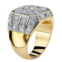 Pop prodavač dame prstenovi cirkon prstenovi dame poklon nakit djevojke prstenovi vjenčani prstenovi zlato 13