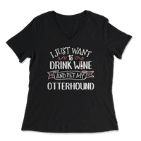 Majica za ljubitelje vina i vlasnike pasa