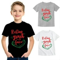 Božićne pamučne majice za mlade Retro pamučne rođendanske majice Božićni poklon za malu djecu
