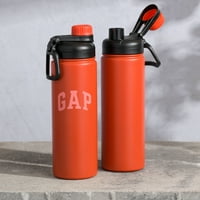 Gap Home Oz crveni čvrsti ispis pakiranja boce od nehrđajućeg čelika