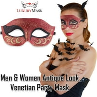 Luksuzna maska-Venecijanska maska za zabavu u starinskom stilu za muškarce i žene na maskenbalu